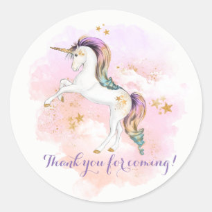 Adesivo Pentes de Festa de aniversário rosa e Dourada do U