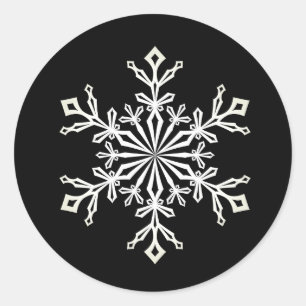 Adesivo Pentes de Natal-Floco de Neve