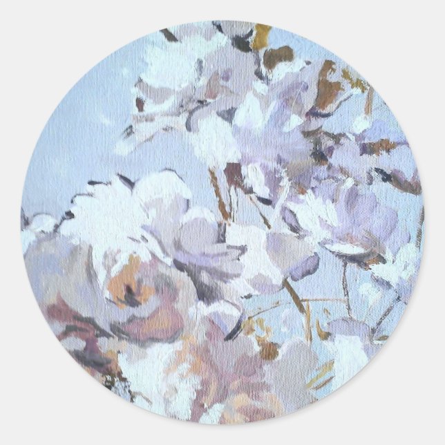 Adesivo Pentes de Rosa Azul (Frente)