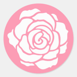 Adesivo Pentes de Rosa Brancas