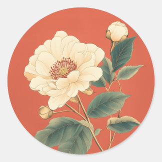 Adesivo Peony Serenity Sticker