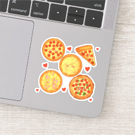 Adesivo Peperroni, Queijo E Margherita Pizza
