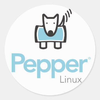Adesivo Pepper Linux