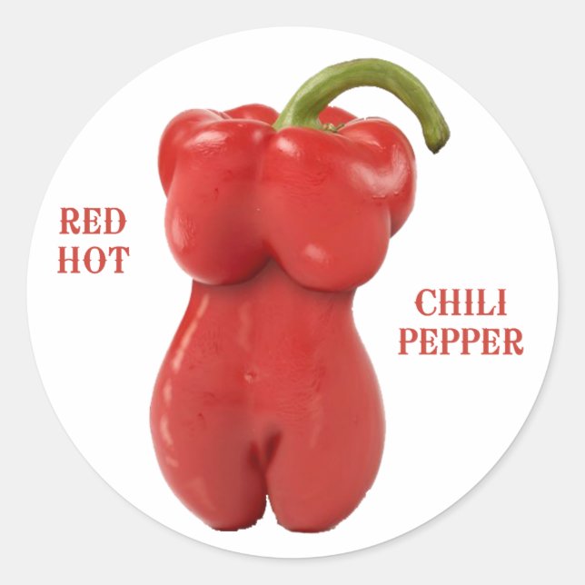 Adesivo Pepper Red Hot Chili (Frente)