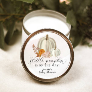 Adesivo Pequena Abóbora no Caminho Personalizada