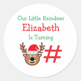 Adesivo Pequena Aniversário de criança de Rebelde