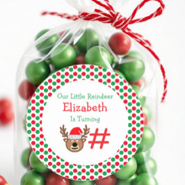 Adesivo Pequena Aniversário de criança de Rebelde