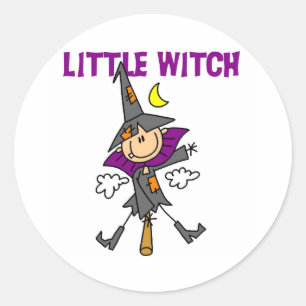 Adesivo Pequena Bruxa Halloween