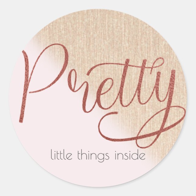 Adesivo Pequena empresa|Packaging Sticker|Boutique (Frente)