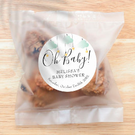 Adesivo Pequena estrela brilhando chá de fraldas