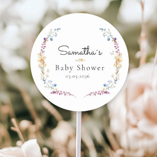 Adesivo Pequena Flor Silvestre Sonho Boho - Chás de Bebê