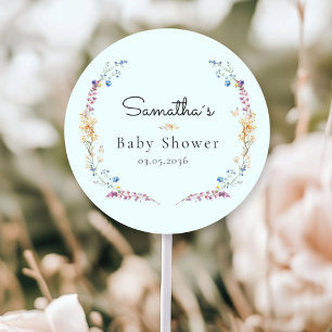 Adesivo Pequena Flor Silvestre Sonho Boho - Chuveiro de Be