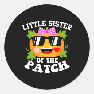 Adesivo Pequena Irmã Pumpkin Do Dia Das Bruxas