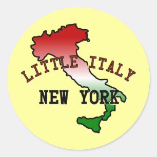 Adesivo Pequena Itália Nova York
