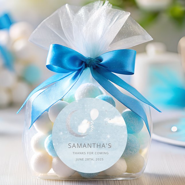 Adesivo Pequena Lâmpada com Vinheta redonda Clássica Balão (Criador carregado)