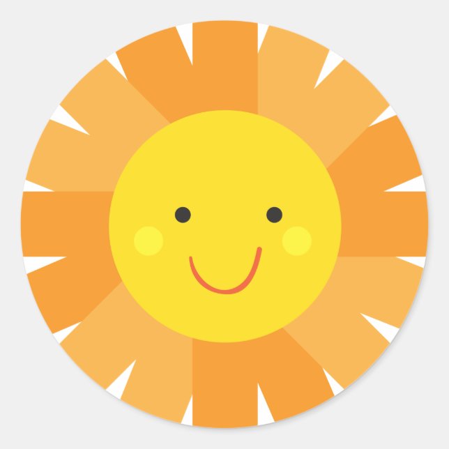 Adesivo Pequena Miss Sunshine Sun Invocando Bolinhas (Frente)