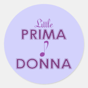 Adesivo Pequena Prima Donna Stickers
