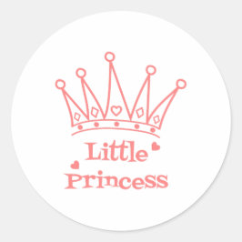 Adesivo Pequena Princesa Sticker - Um Toque Real