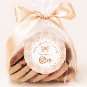 Adesivo Pequena rua Pie 11 birtdhay Obrigado