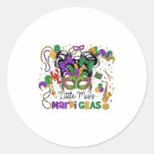 Adesivo Pequena Senhorita Desfiles de Carnaval Mardi Gras 