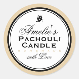 ADESIVO PEQUENA VINTAGEM MODERNA | VINHETA PERSONALIZADA