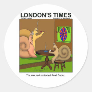 Adesivo Pequenas Camisetas Engraçadas de Cartoons