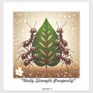 Adesivo "Pequenas Maravilhas Unidos"