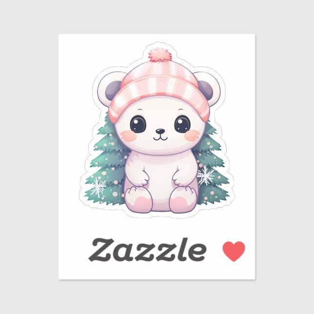 Adesivo Pequeno Animal Xmas Magia (Folha)