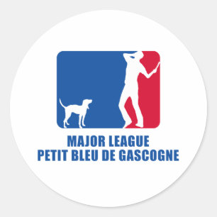 Adesivo Pequeno Azul de Gascogne