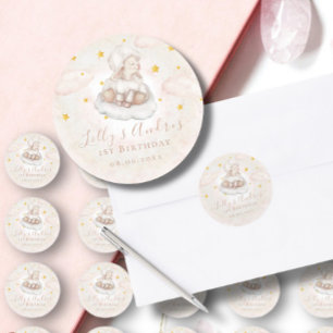 Adesivo Pequeno Carneiro Sonho-estrela Bebê Primeiro Anive