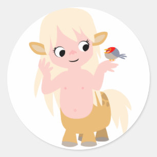 Adesivo Pequeno Cartoon Bonito Centauress Camiseta Bebê