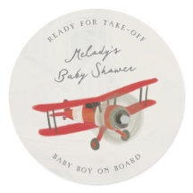 Pequeno Chá de fraldas de Aviador