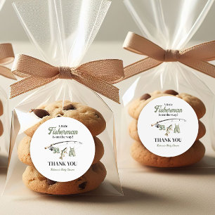 Adesivo Pequeno Chá de fraldas de Pesca de Linha de Armaçã