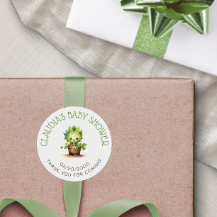 Adesivo Pequeno Chá de fraldas de proto