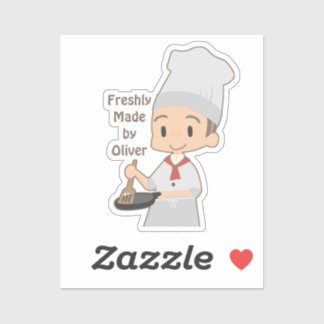 Adesivo Pequeno Chef