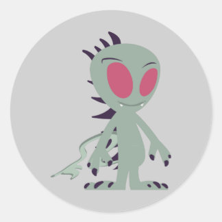 Adesivo Pequeno Chupacabra