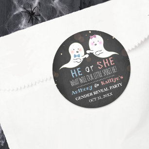Adesivo Pequeno Espírito Halloween Fantasma Festa de Revo