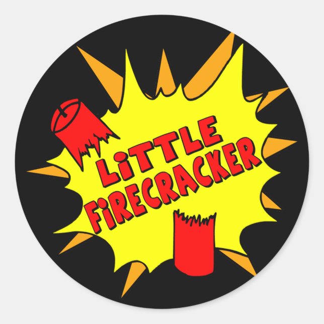 Adesivo Pequeno Firecracker (Frente)