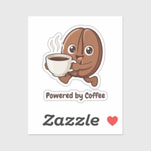 Adesivo Pequeno Kaka – Movido a Café