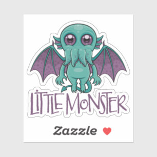 Adesivo Pequeno Monstro do Cthulhu, Bebê Gelado