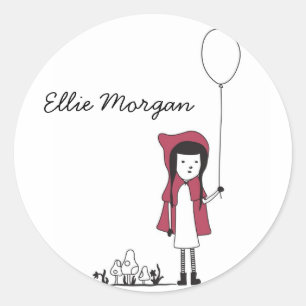 Adesivo Pequeno Pau Vermelho