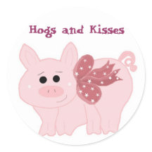 Pequeno Piggy Hoge e Kisses