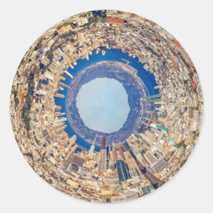 Adesivo Pequeno planeta criativo - Vista de São Francisco
