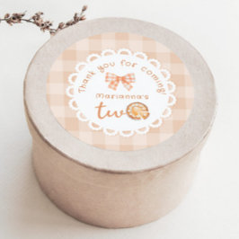 Adesivo Pequeno primeiro aniversario de torta bonitinho Ob