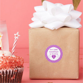 Adesivo Pequeno primeiro aniversario Swetheart