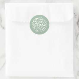 Adesivo Pequeno sábio islâmico verde islâmico Bismillah