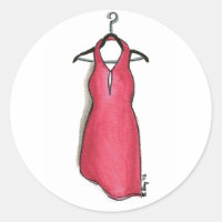 Pequeno Vestido Vermelho no Compro Fashionista Han