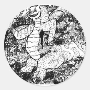 Adesivo Percentum Godzilla