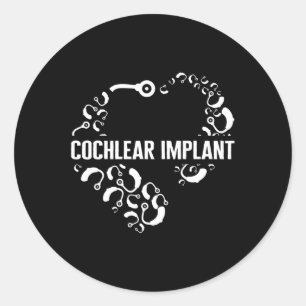 Adesivo Perda de consciência Amor Implante Coclear Asl Aud