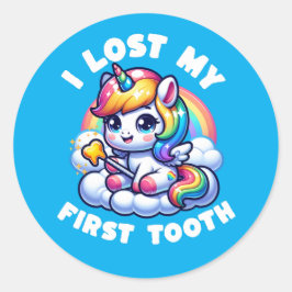 Adesivo Perdi Meu Primeiro Dente
